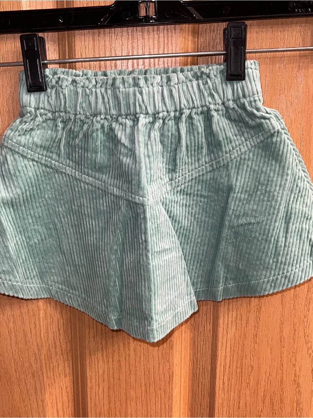 United Color of Benetton Baby Corduroy Skirt in Mint Green 12-18 M NWT